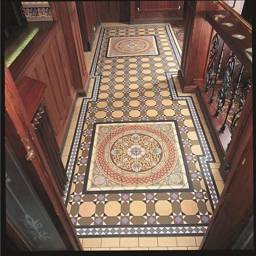 Carrelage en céramique - PALMERSTON 36 TILE SET - ORIGINAL STYLE - poli / d'intérieur / de sol