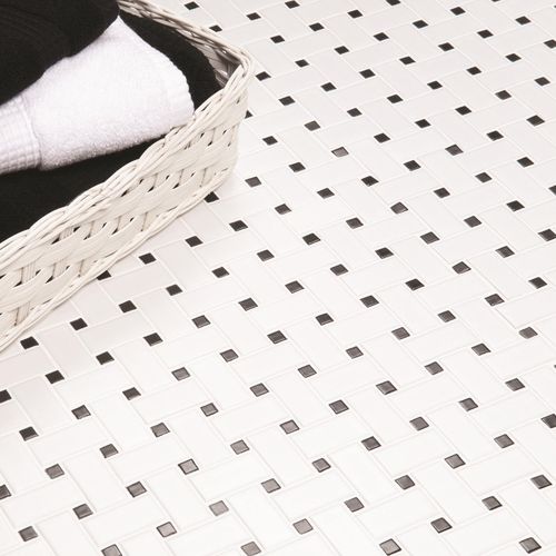 Carrelage en porcelaine - BASKETWEAVE - ORIGINAL STYLE - poli / d'intérieur / de sol