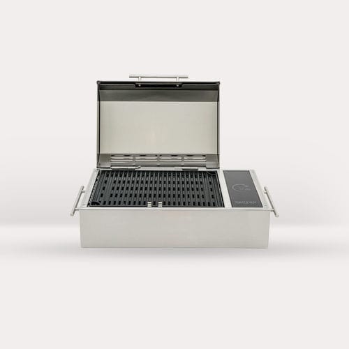 Gril à gaz - FRONTIER PORTABLE - Kenyon - sur plan / professionnel / en acier inox