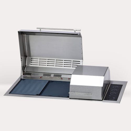 Gril électrique - BIG AMERICAN - Kenyon - au sol / professionnel / en acier inox