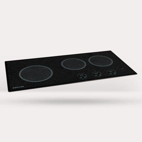 Table de cuisson à induction - LITE-TOUCH Q® 3 - Kenyon - 3 foyers / encastrable / avec commandes tactiles