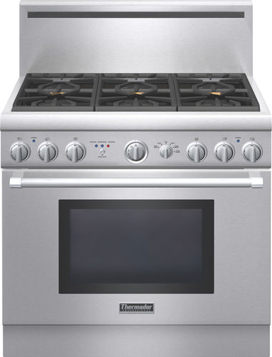 Cuisinière à gaz - PRD366GHU  - Thermador - électrique / mixte