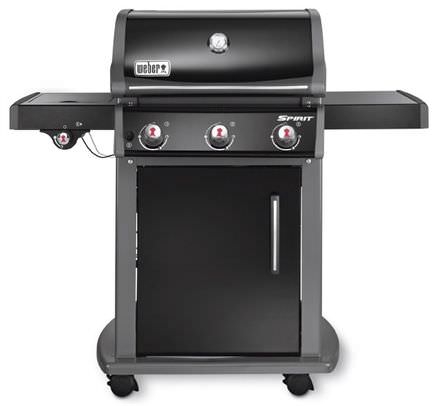 Barbecue à gaz - SPIRIT® E-320™ - Weber USA - sur roulettes / en métal