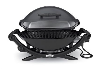 Barbecue électrique - Q® 2400™  - Weber USA - à poser / en fonte d'aluminium