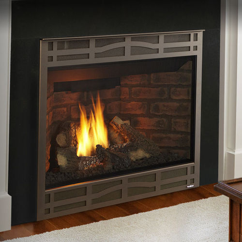 Cheminée à gaz - NOVUS - heatilator - à encastrer / simple face / à foyer fermé