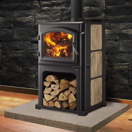 Poêle à bois - DISCOVERY III - QUADRA-FIRE - 10 kW - 20 kW / contemporain / en métal