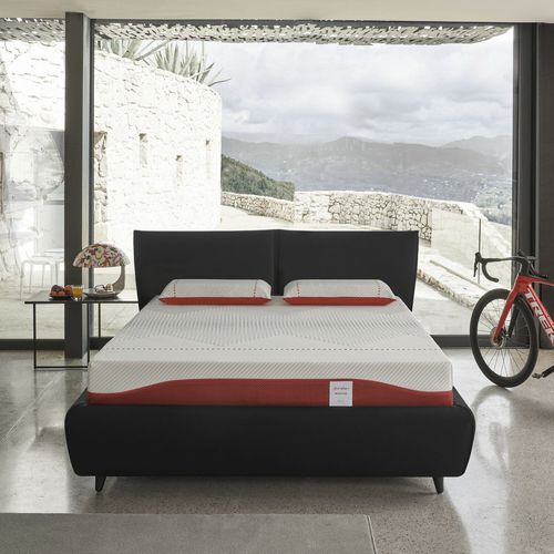Matelas double - REACTIVE  - DORELAN - en fibre de polyester / à mémoire de forme / à ressorts ensachés