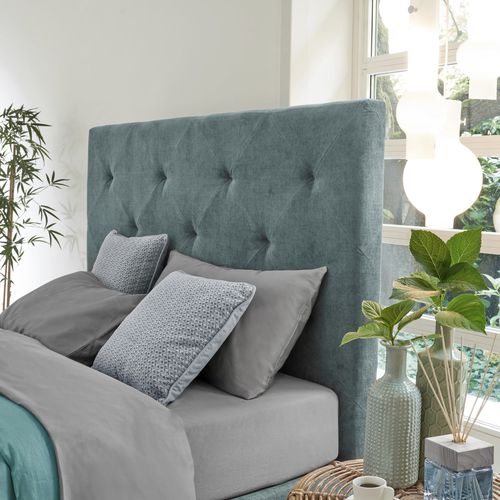 Tête de lit pour lit double - BRIDGE - DORELAN - contemporaine / en tissu / verte