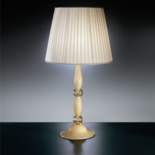 Lampe de table - 9001 - de Majo Light - en verre / en tissu / classique