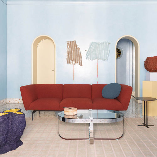 Canapé modulable - RENDEZ-VOUS - saba - contemporain / en tissu / avec accoudoirs