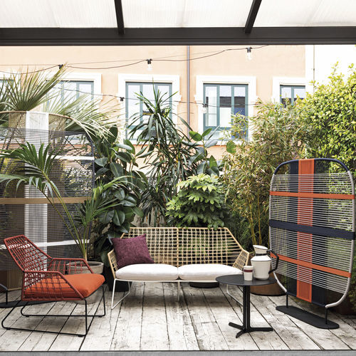 Canapé modulable - NEW YORK SOLEIL - saba - contemporain / d'extérieur / en tissu