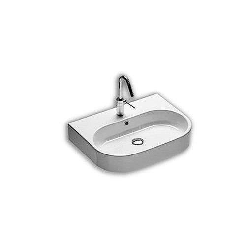 Vasque suspendue - Y0UH01 - HATRIA srl - en céramique / 1 trou / avec trop-plein