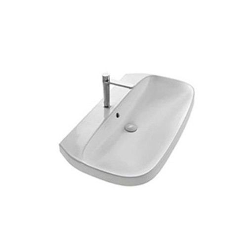 Vasque suspendue - YXXH01 - HATRIA srl - en céramique / 1 trou / avec trop-plein