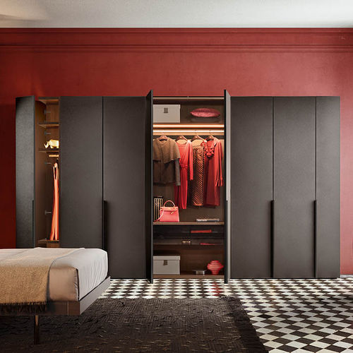 Armoire d'angle - CORNICE  - PIANCA - modulable / contemporaine / en bois laqué