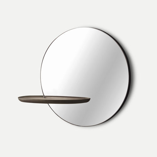 Miroir mural - CONTRALTO  - PIANCA - contemporain / rond / en métal