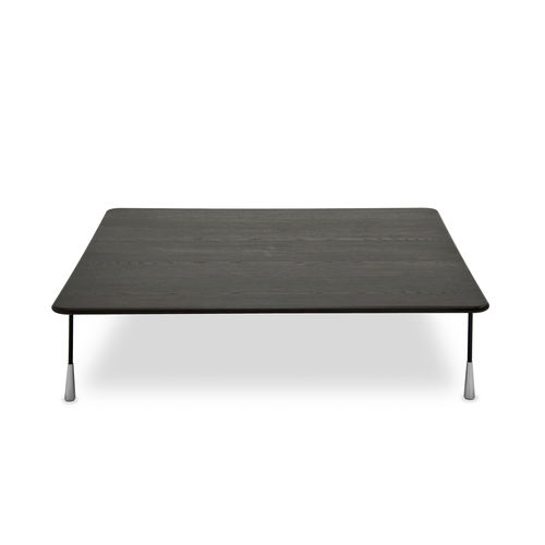 Table basse contemporaine - BAIO - PIANCA - en bois laqué / en terrazzo / avec piètement en métal