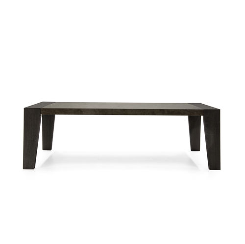 Table contemporaine - CARTAGENA - PIANCA - en bois / en marbre / avec piètement en bois