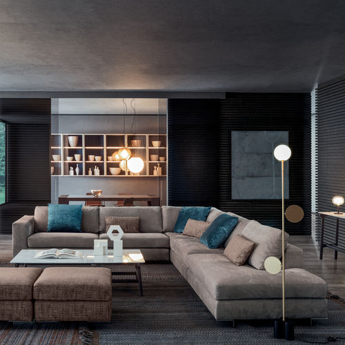 Canapé modulable - PALIO - PIANCA - d'angle / contemporain / en tissu