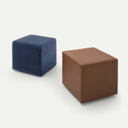 Pouf contemporain - CUBO  - PIANCA - en tissu / en cuir / en simili cuir