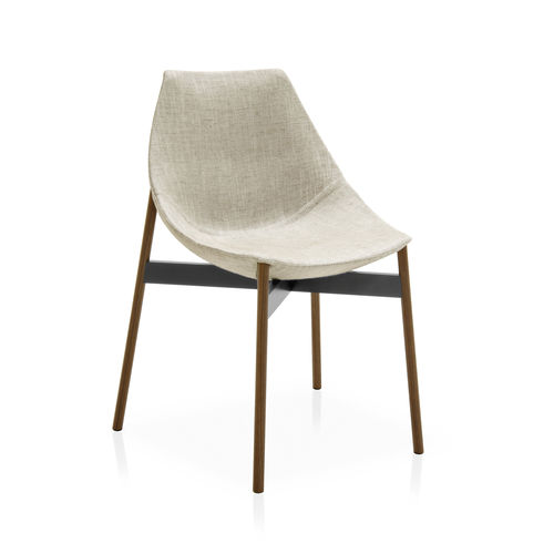 Chaise contemporaine - GAMMA - PIANCA - d'intérieur / en tissu / en cuir