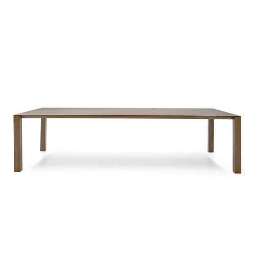 Table contemporaine - WOODY - PIANCA - en bois / avec piètement en bois / rectangulaire