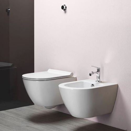 Bidet suspendu - PURA: 8864111 - GSI - en céramique