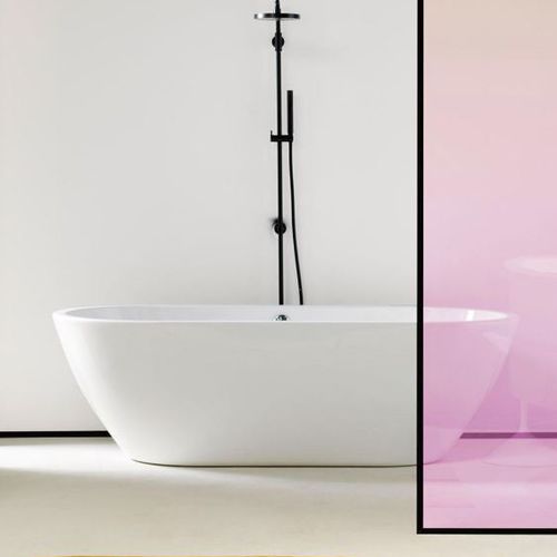 Baignoire ovale - PURA: VAPR90  - GSI - en acrylique / blanche