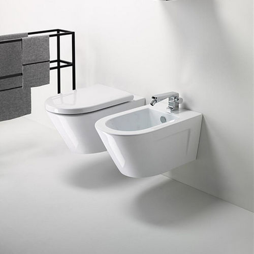 WC suspendu - NORM: 861211 - GSI - en céramique / moderne