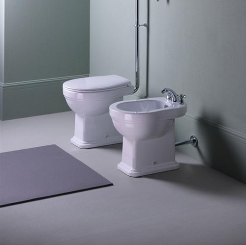 WC à poser - CLASSIC: 871011 - GSI - en céramique