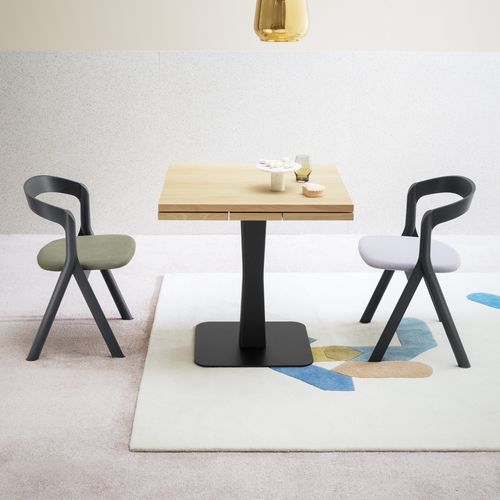 Table à manger contemporaine - GUALTIERO - miniforms - en chêne / en noyer / en frêne