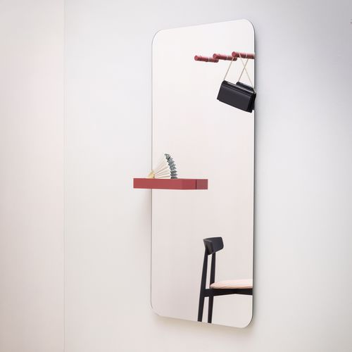 Miroir mural - Benvenuto - miniforms - contemporain / rectangulaire / non spécifié