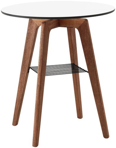 Table bistrot contemporaine - ADELAIDE - BoConcept - en bois / en stratifié / ronde