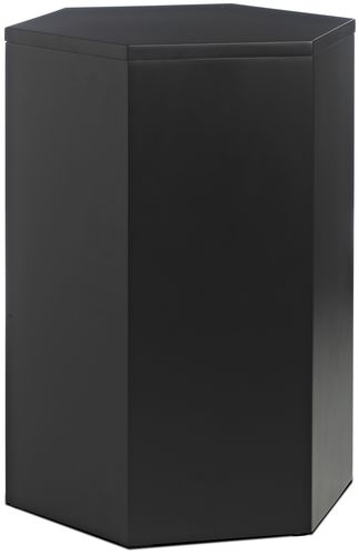 Tabouret contemporain - HEXAGON  - BoConcept - en bois / avec rangement / noir
