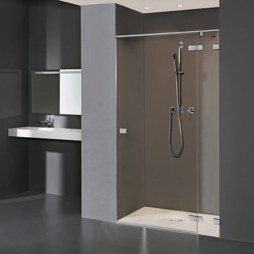 Paroi de douche coulissante - COLLECTION 3C - DUSCHOLUX AG - d'angle / d'angle / en verre trempé