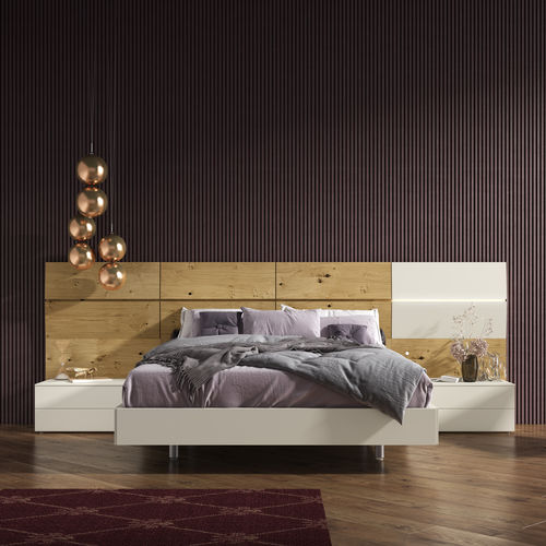 Tête de lit pour lit double - TRAP: comp.104 - MUEBLES MESEGUE, S.A. - contemporaine / en bois / sur mesure