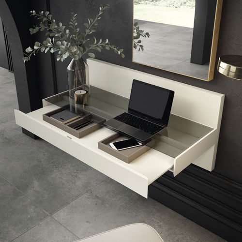 Coiffeuse contemporaine - TOP - MUEBLES MESEGUE, S.A. - en placage de bois / en MDF laqué / en verre