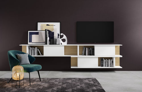 Étagère murale - BISTRO - MUEBLES MESEGUE, S.A. - modulable / basse / contemporaine