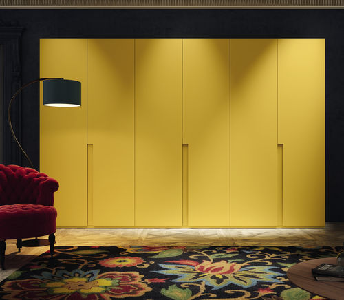 Armoire modulable - HALF 200 - MUEBLES MESEGUE, S.A. - contemporaine / en bois laqué / à portes battantes