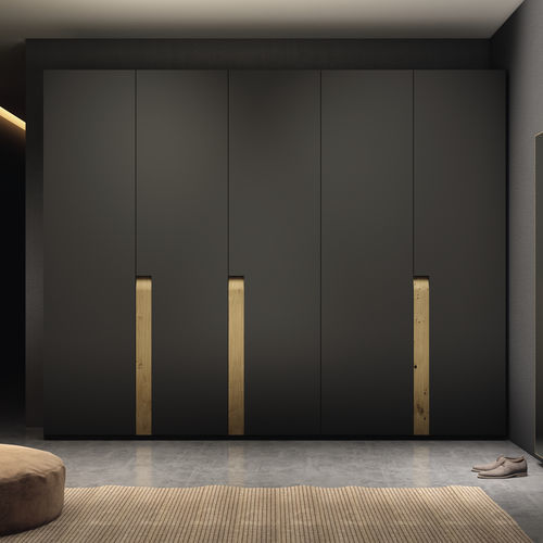 Armoire modulable - TRAMA 202 - MUEBLES MESEGUE, S.A. - contemporaine / en bois laqué / à portes battantes