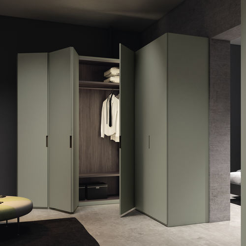 Armoire d'angle - SINGULAR 308 - MUEBLES MESEGUE, S.A. - modulable / contemporaine / en bois laqué