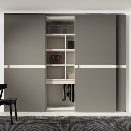 Armoire modulable - DELTA 400 - MUEBLES MESEGUE, S.A. - à encastrer / contemporaine / en bois laqué