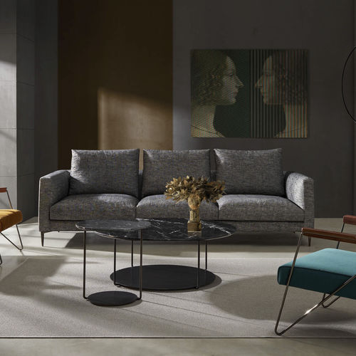 Canapé contemporain - SLIM - FRAJUMAR- BELTA - en tissu / avec accoudoirs / avec coussin amovible