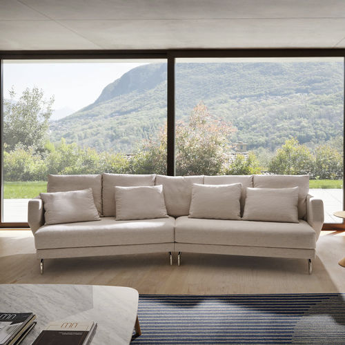 Canapé contemporain - ERIK - FRAJUMAR- BELTA - en tissu / avec accoudoirs / avec coussin amovible