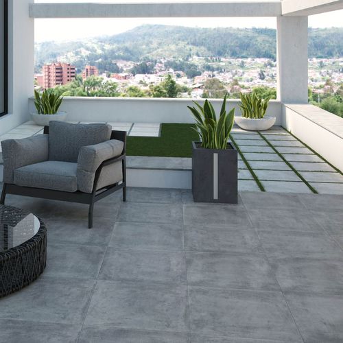 Carrelage en grès cérame - EXTERIOR  - SALONI CERAMICA - poli / d'extérieur / de sol
