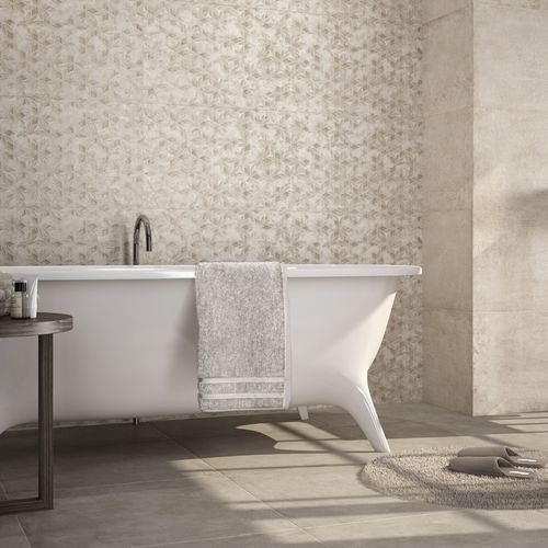 Carrelage en grès cérame - INTEGRA  - SALONI CERAMICA - poli / à relief / d'intérieur