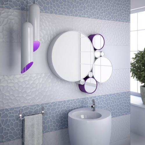 Carrelage en céramique - VANTAGE  - SALONI CERAMICA - brillant / 3D / d'intérieur
