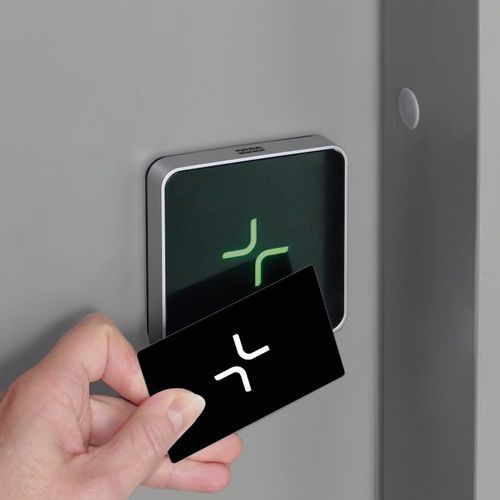 Lecteur de cartes de proximité - KONE - pour contrôle d'accès automatique