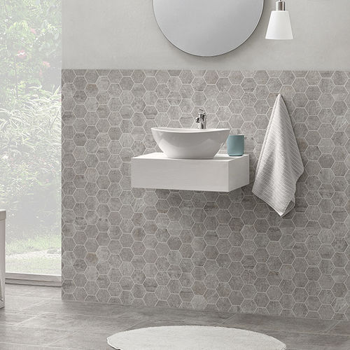 Carrelage en grès cérame - GLAMSTONE - Abitare La Ceramica - finition naturelle / d'intérieur / de salle de bain