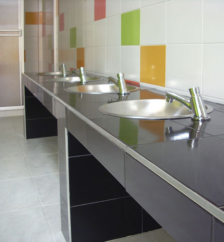 Carrelage en céramique - BLANCO - Alfagres S.A. - satiné / de cuisine / de salle de bain