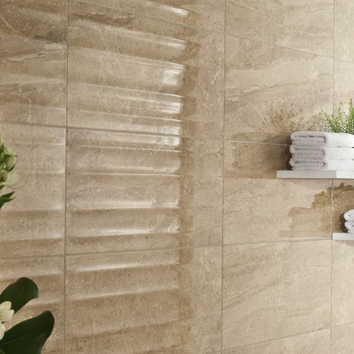 Carrelage en grès cérame - GRADUAL RIV. - Ceramiche Ascot SpA - poli / à relief / brillant
